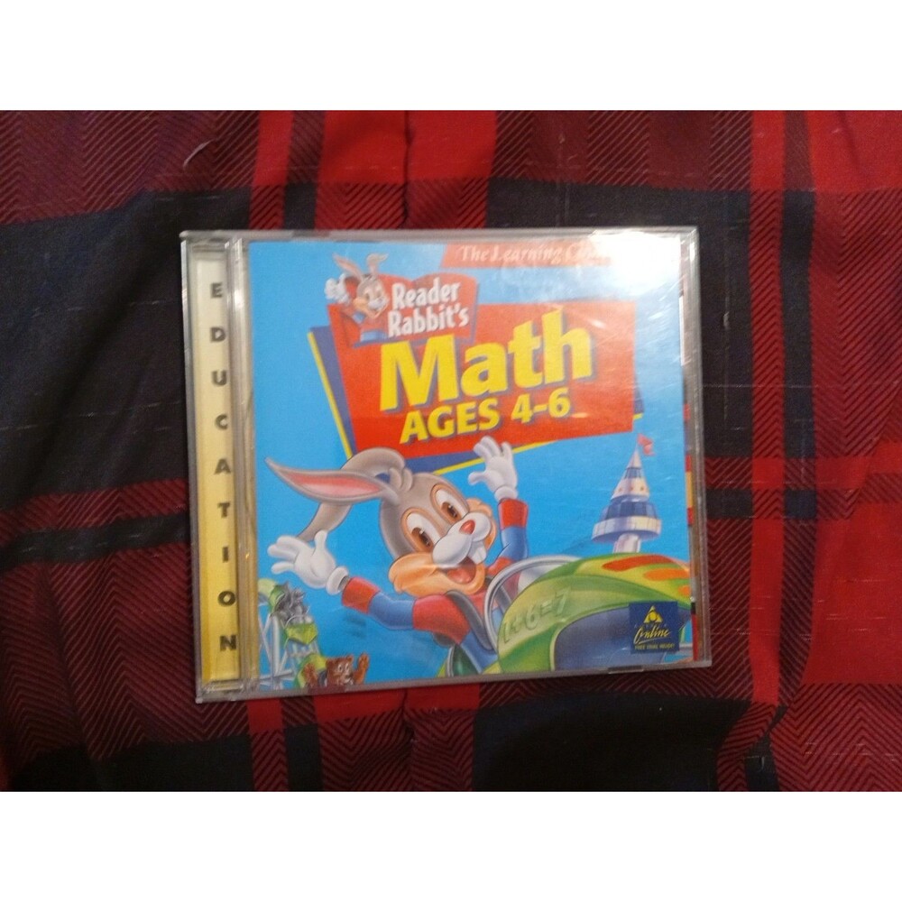 The Learning Company Reader Rabbit Personalized Math Ages 4 - 6 - (1998)